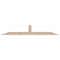 Ekena Millwork Portland Smooth Timber Gable Bracket, Douglas Fir, 108"W x 18"H x 1 1/2"D x 5 1/2"F, 4/12 Pitch GBW108X18X0206POR00SDF - alternate 1